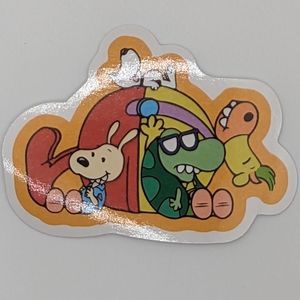 Cartoon sticker
